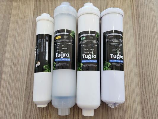 Filtre Set 4'Lü
